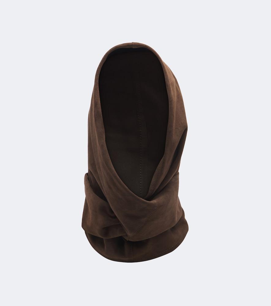 arma suede hood