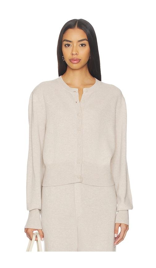 artless tove cardigan in light grey. - size l (also in xs, s, m, xl)