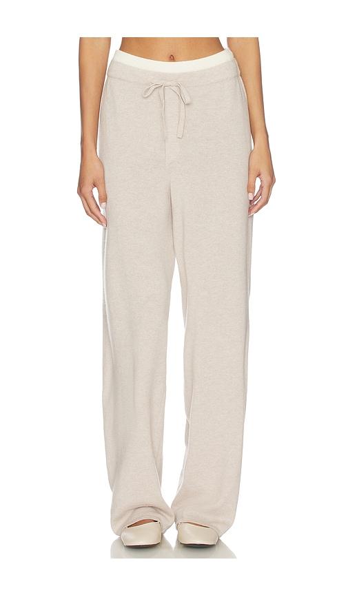 artless tove layered pants in light grey. - size m (also in s, xl, xs)