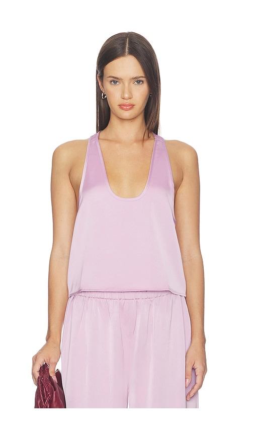 artless x revolve blake top in lavender. - size l (also in m, s, xs)