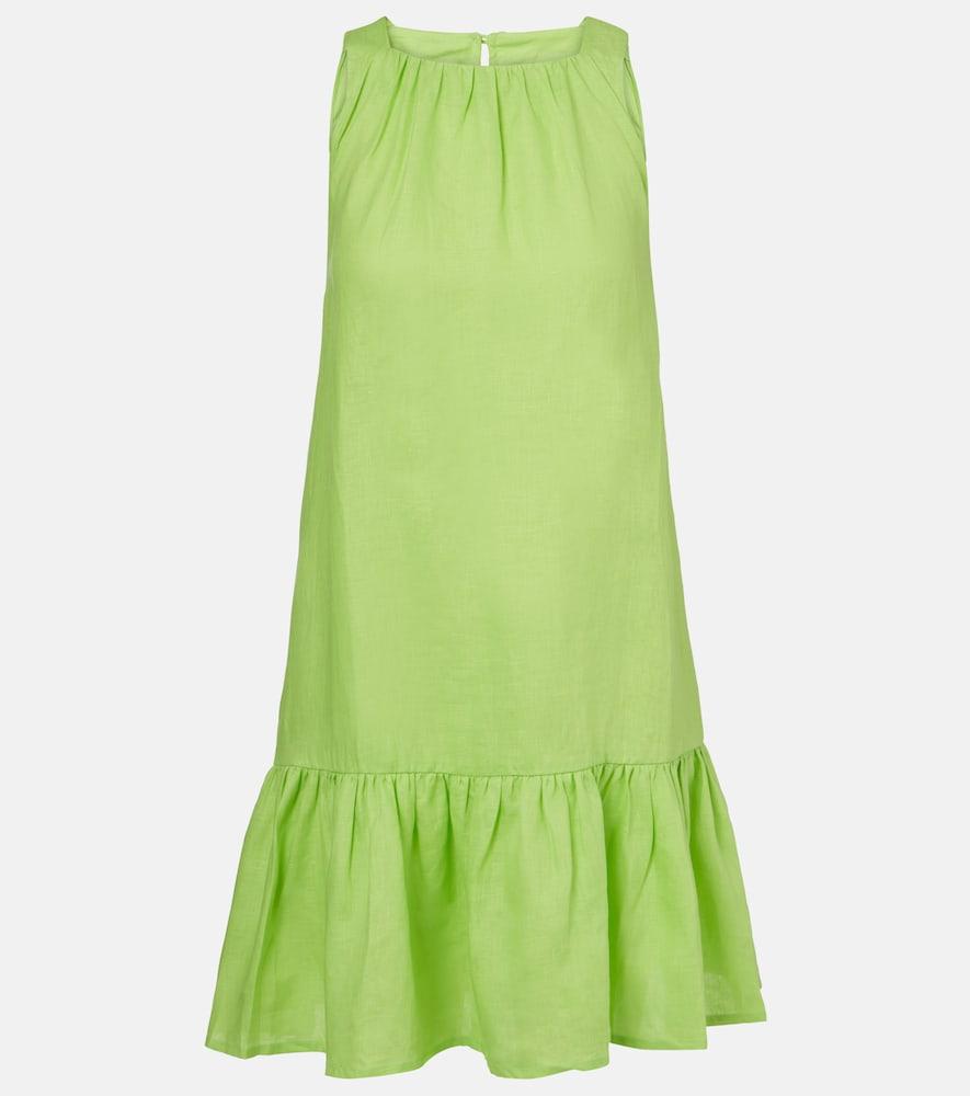asceno adana linen minidress