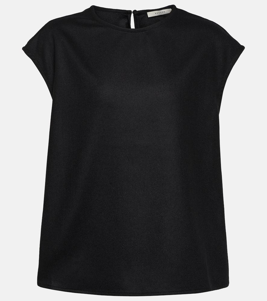 asceno dasha linen top