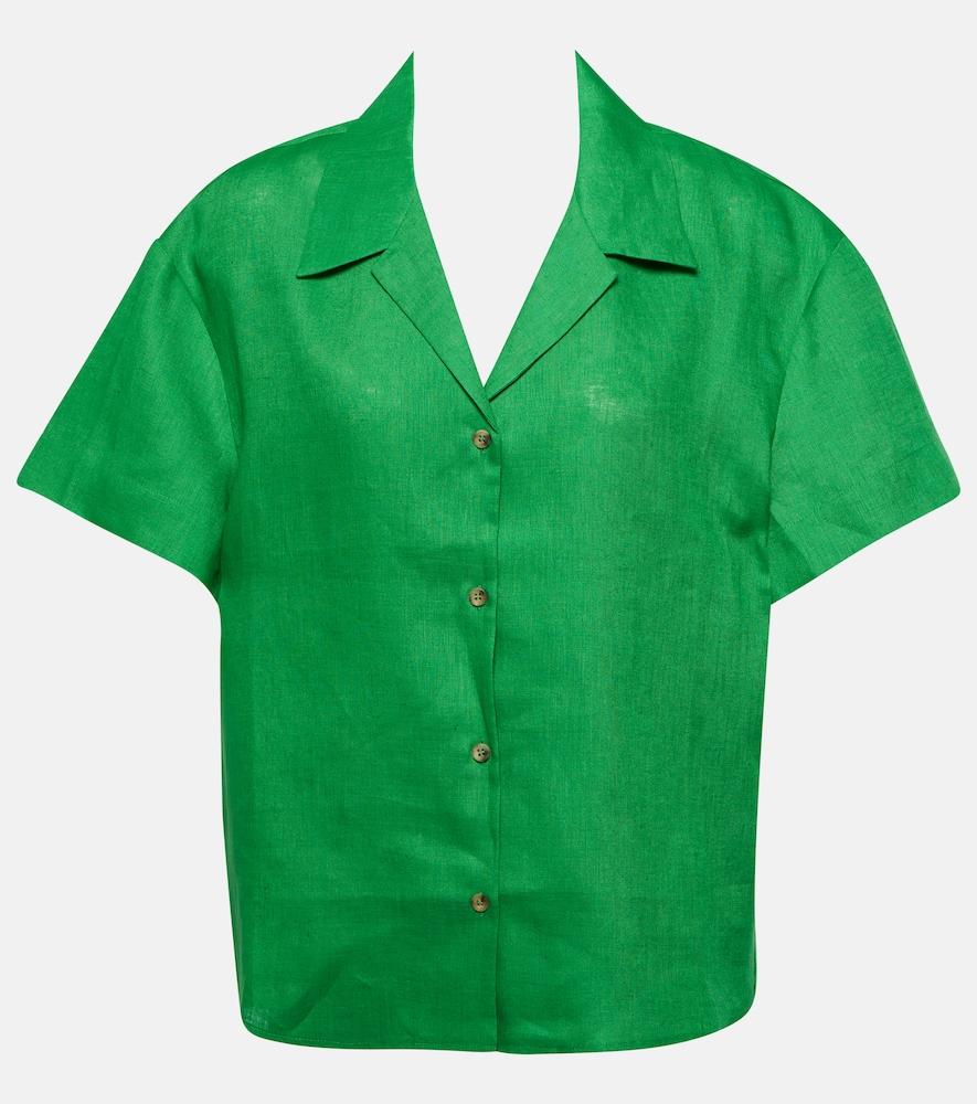 asceno prague linen shirt
