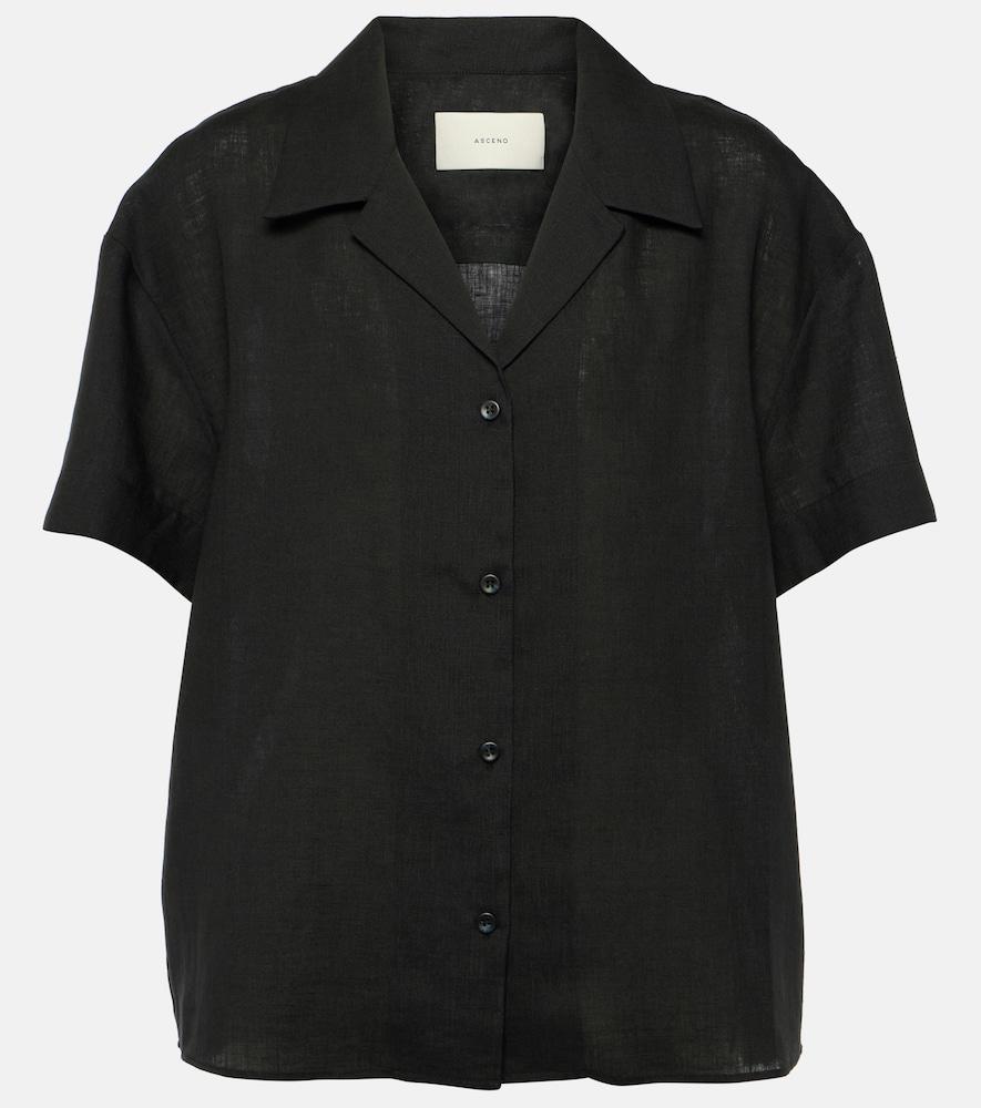 asceno prague linen shirt