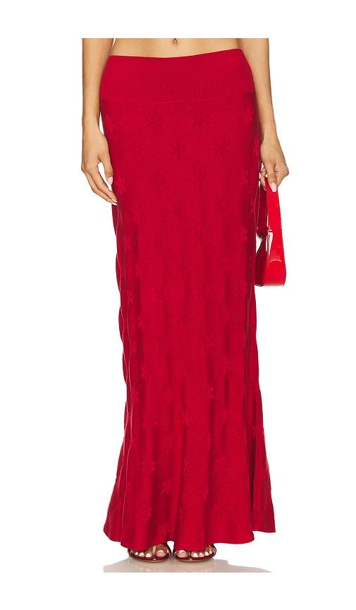 asta resort lorena skirt in red. - size m (also in s)