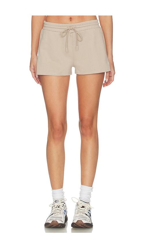 astoria sweatshort in beige. - size l (also in m, s, xl, xs)