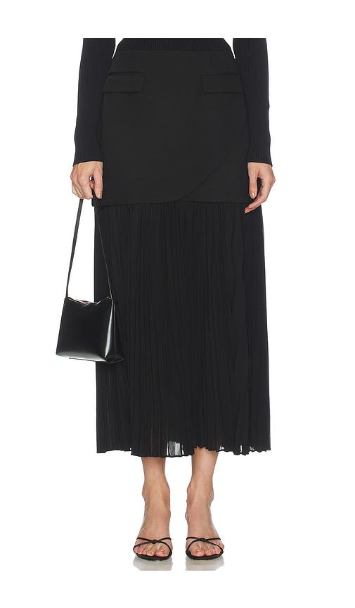 astr the label deaile skirt in black. - size m (also in xs, s)