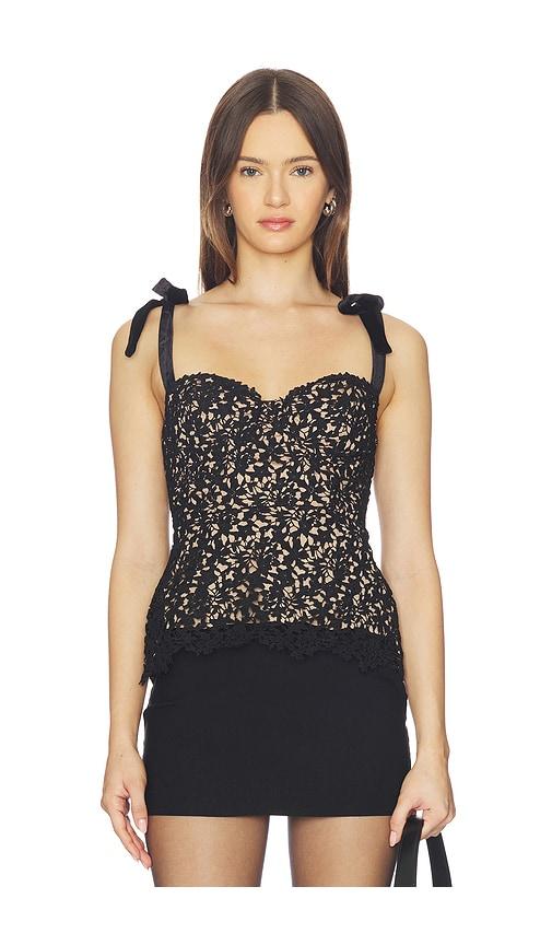 astr the label donne top in black. - size s (also in xs)