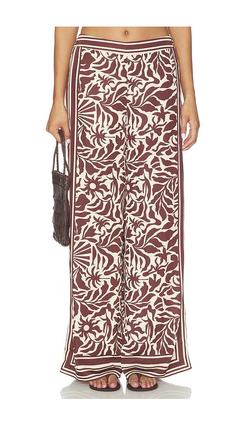 astr the label eva pants in brown. - size l (also in xs, s, m, xl)