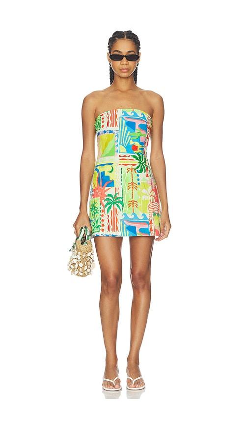 astr the label fatima dress in green. - size m (also in xs, s)