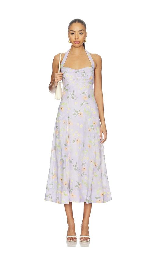 astr the label jessenia dress in lavender. - size s (also in xs)