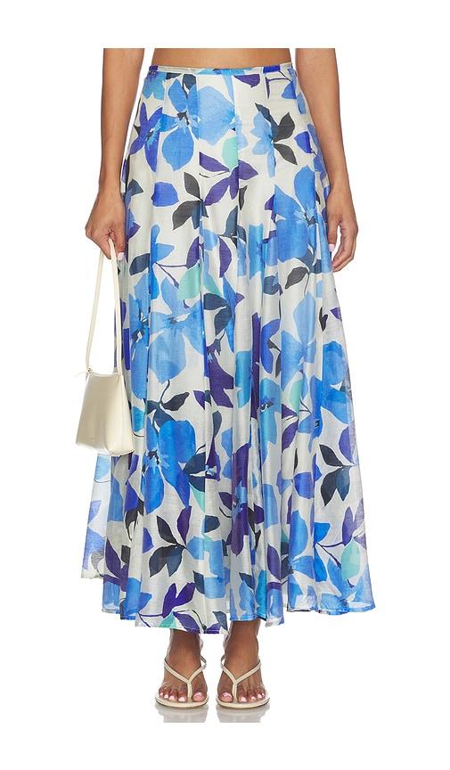 astr the label kaley skirt in multi. - size l (also in s, m)