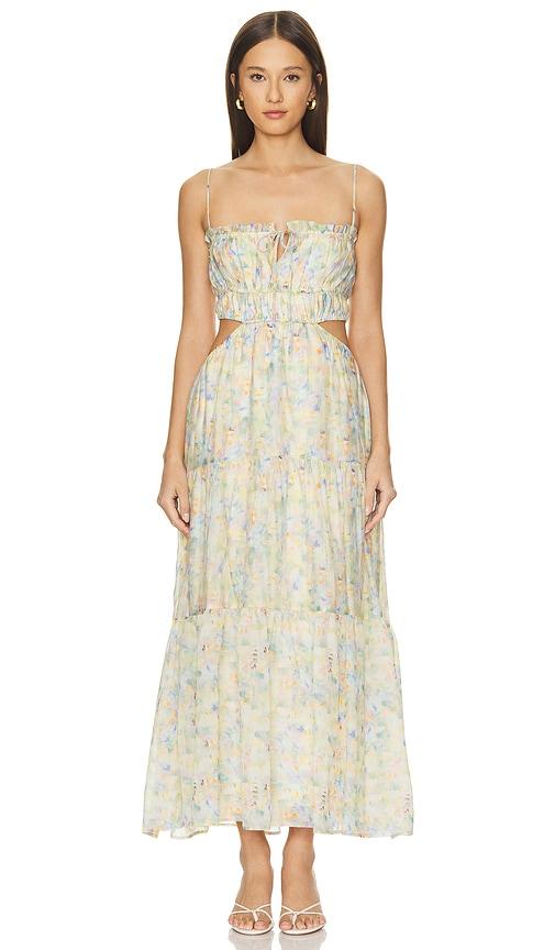 astr the label odina dress in yellow. - size m (also in l)