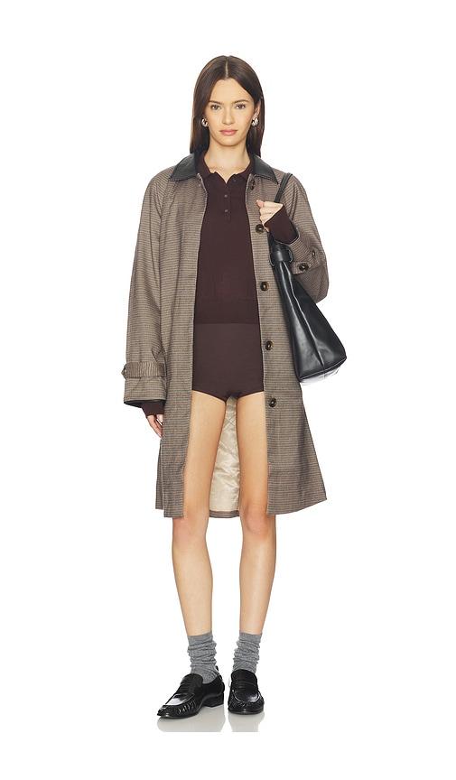 astr the label raiden coat in brown. - size m (also in xs, s)