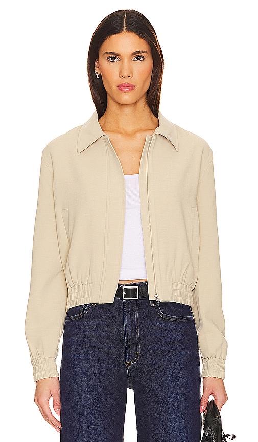 astr the label reid jacket in beige. - size m (also in s, xl, xs)