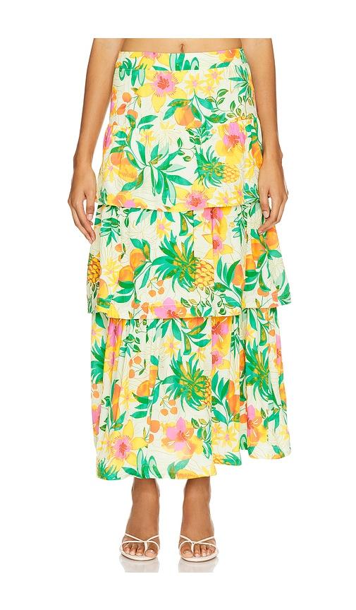 astr the label rooni skirt in green. - size m (also in s)