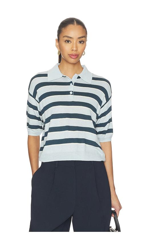 astr the label scottie sweater in blue. - size l (also in xs, s, m, xl)