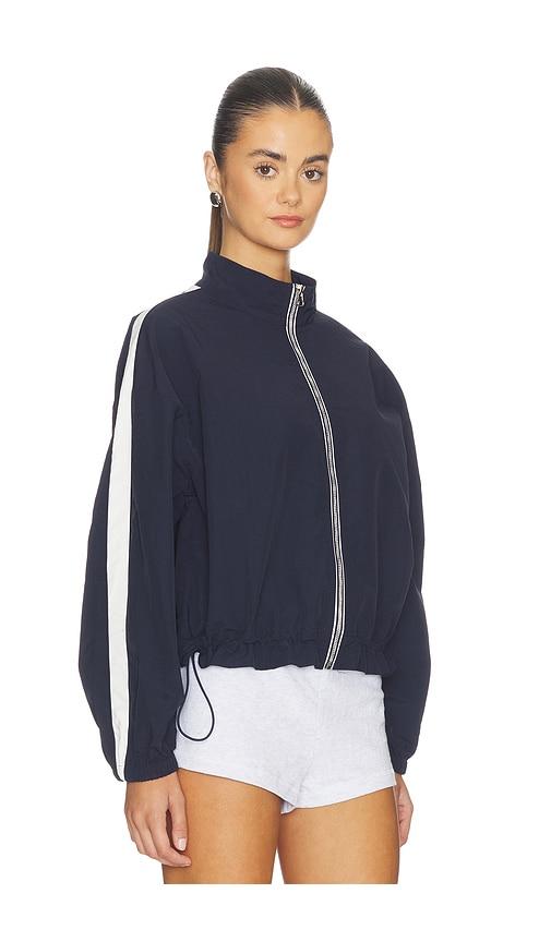 astr the label teo jacket in navy. - size l (also in xs, s, m, xl)