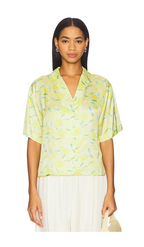 astr the label vesa top in lemon. - size s (also in xs)