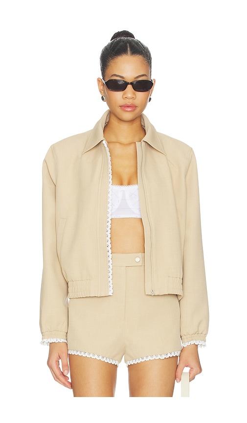 astr the label x revolve reid jacket in tan. - size l (also in xs, s, m, xl)