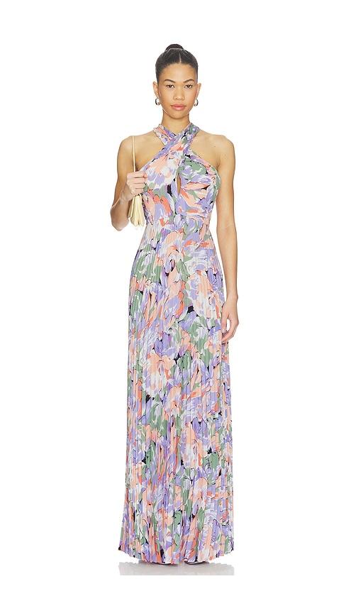 astr the label x revolve samantha gown in lavender. - size l (also in m, s, xl, xs)