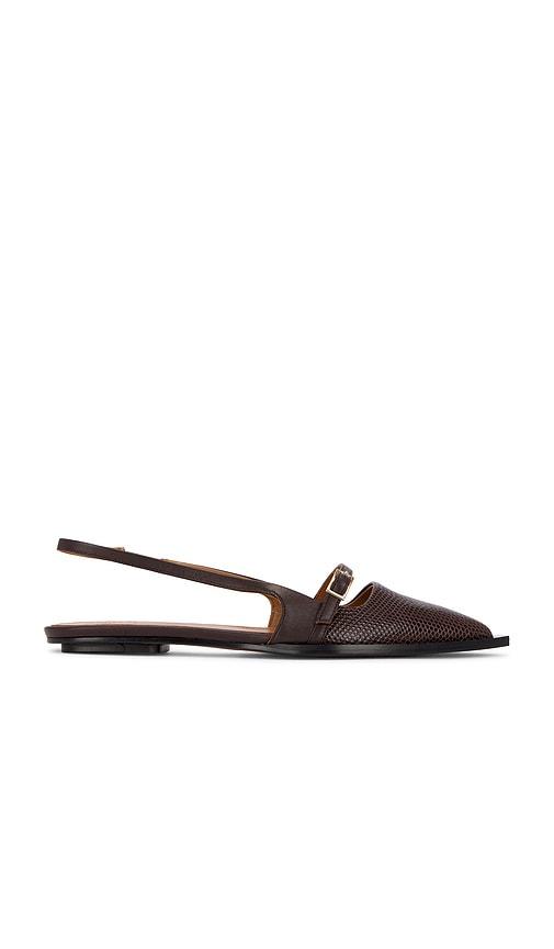 atp atelier cortina flat in brown. - size 36 (also in 37, 38, 39)