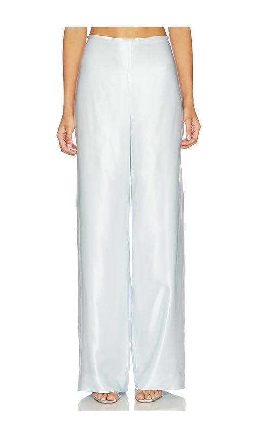 auteur studio auteur rhiannon bias pant in baby blue. - size m (also in s, xs)