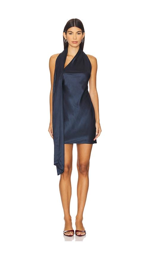 auteur studio cassidy dress in navy. - size l (also in s)