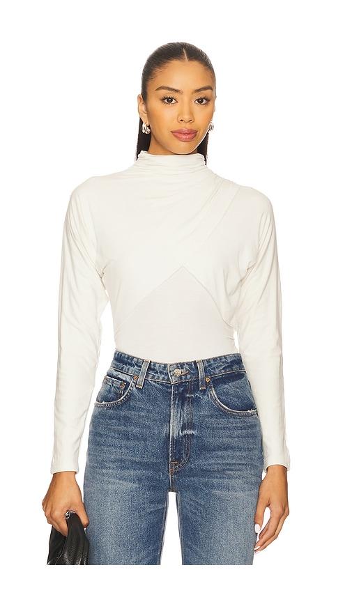 auteur studio rosa top in white. - size m (also in s, xs)