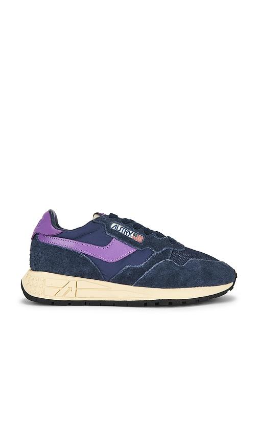 autry reelwind low sneaker in navy. - size 38 (also in 40)