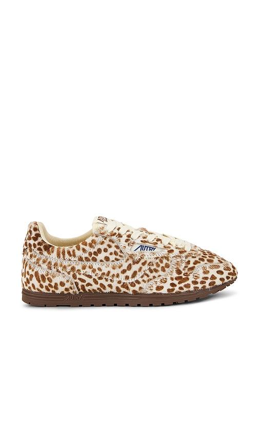 autry windspin low sneaker in brown. - size 36 (also in 37, 38)