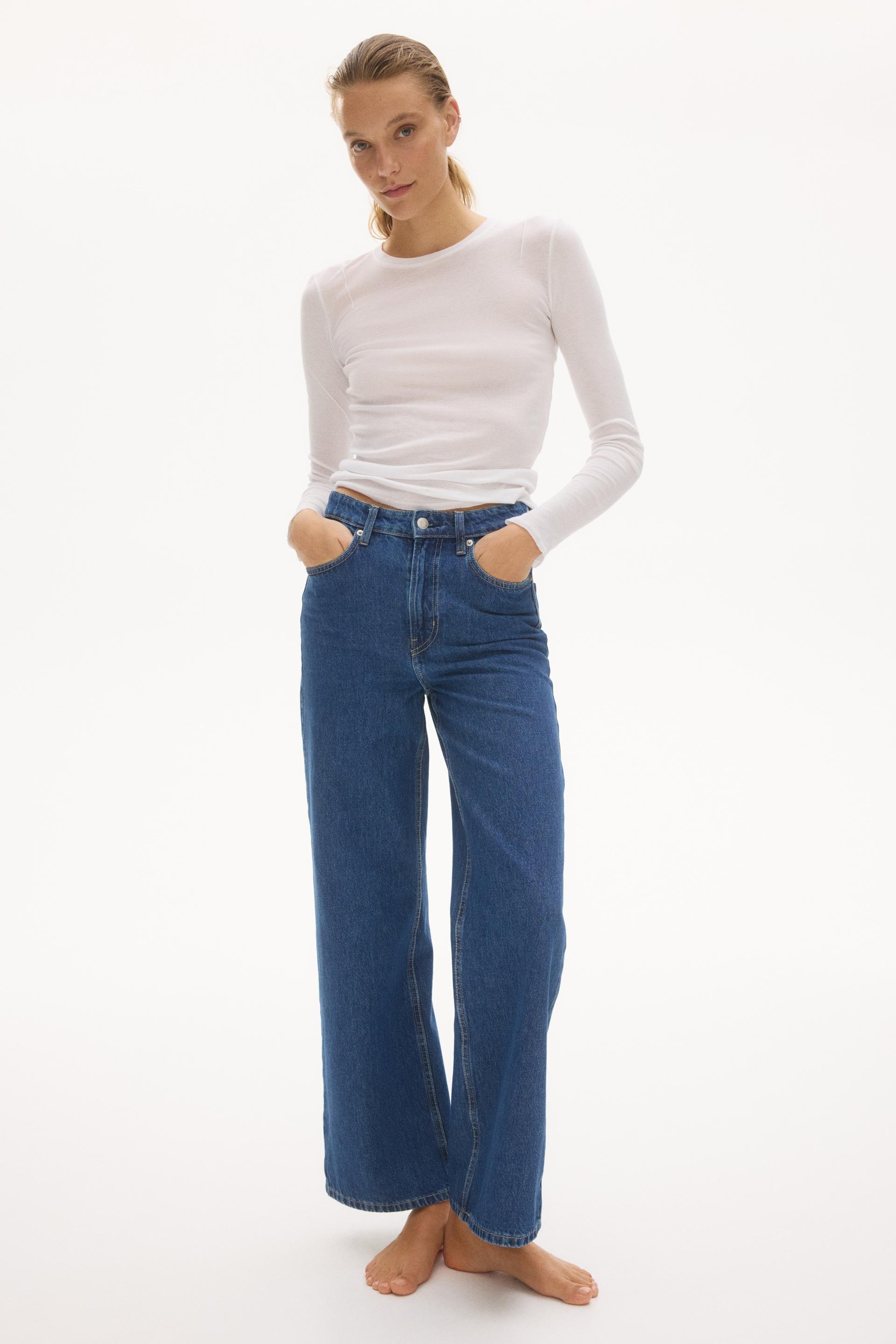 ava ultra high rise wide leg jeans