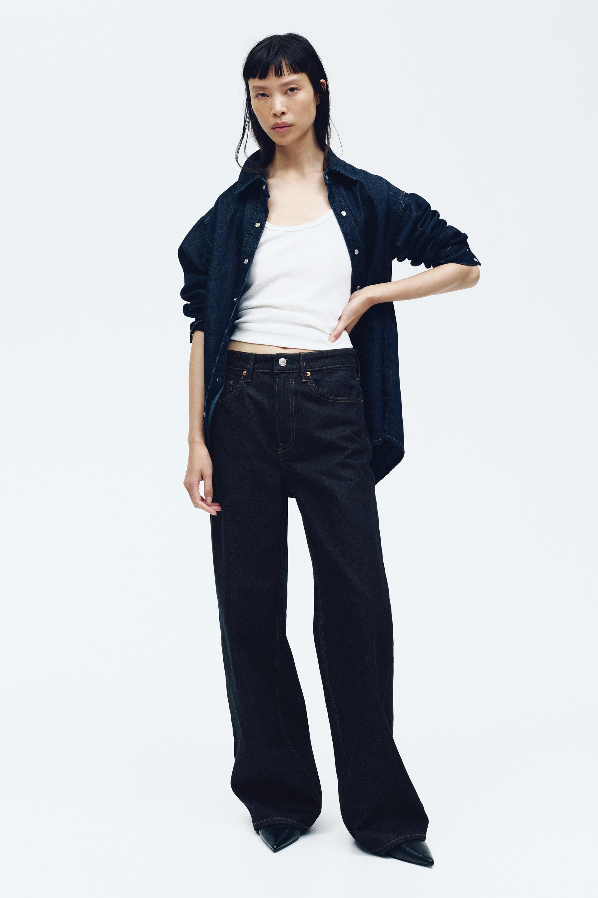 ava ultra high rise wide leg jeans