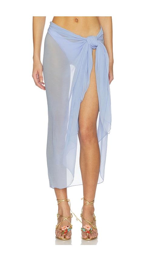 away that day santorini sarong in baby blue.
