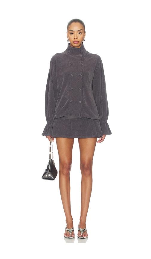 aya muse ara dress in grey. - size m (also in xs, s)