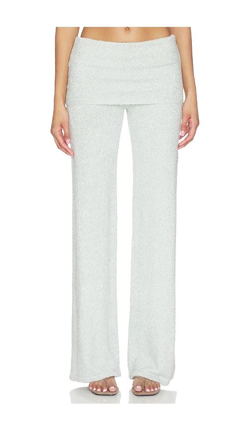 aya muse azula pants in sage. - size l (also in m, s, xs)