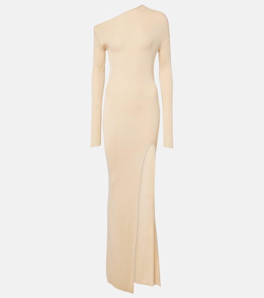 aya muse ciro silk-blend maxi dress