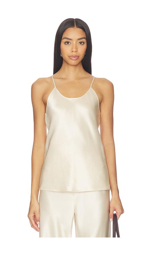 aya muse ilyra top in ivory. - size m (also in xs, s)