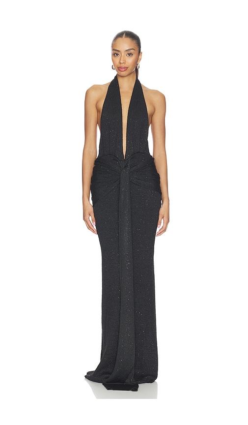 aya muse sereia dress in black. - size l (also in s)