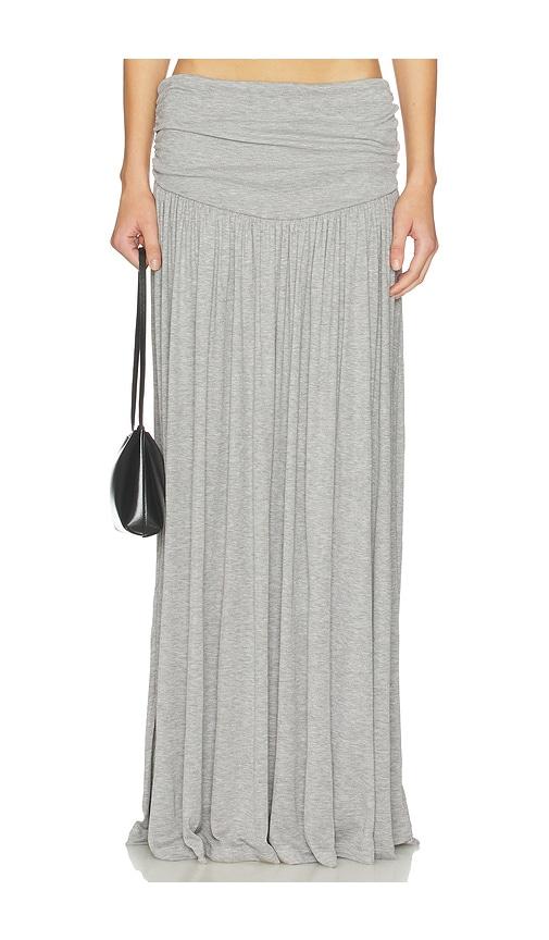 aya muse viona skirt in grey. - size m (also in xs, s)