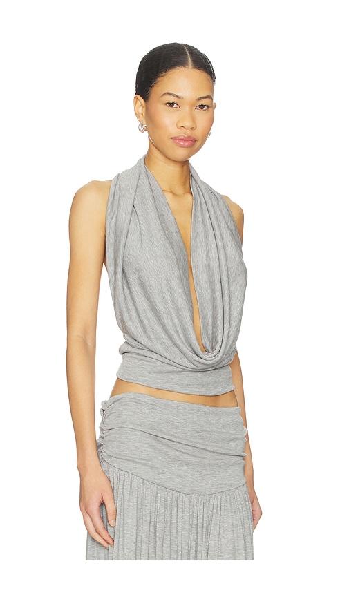 aya muse viona top in grey. - size l (also in s)