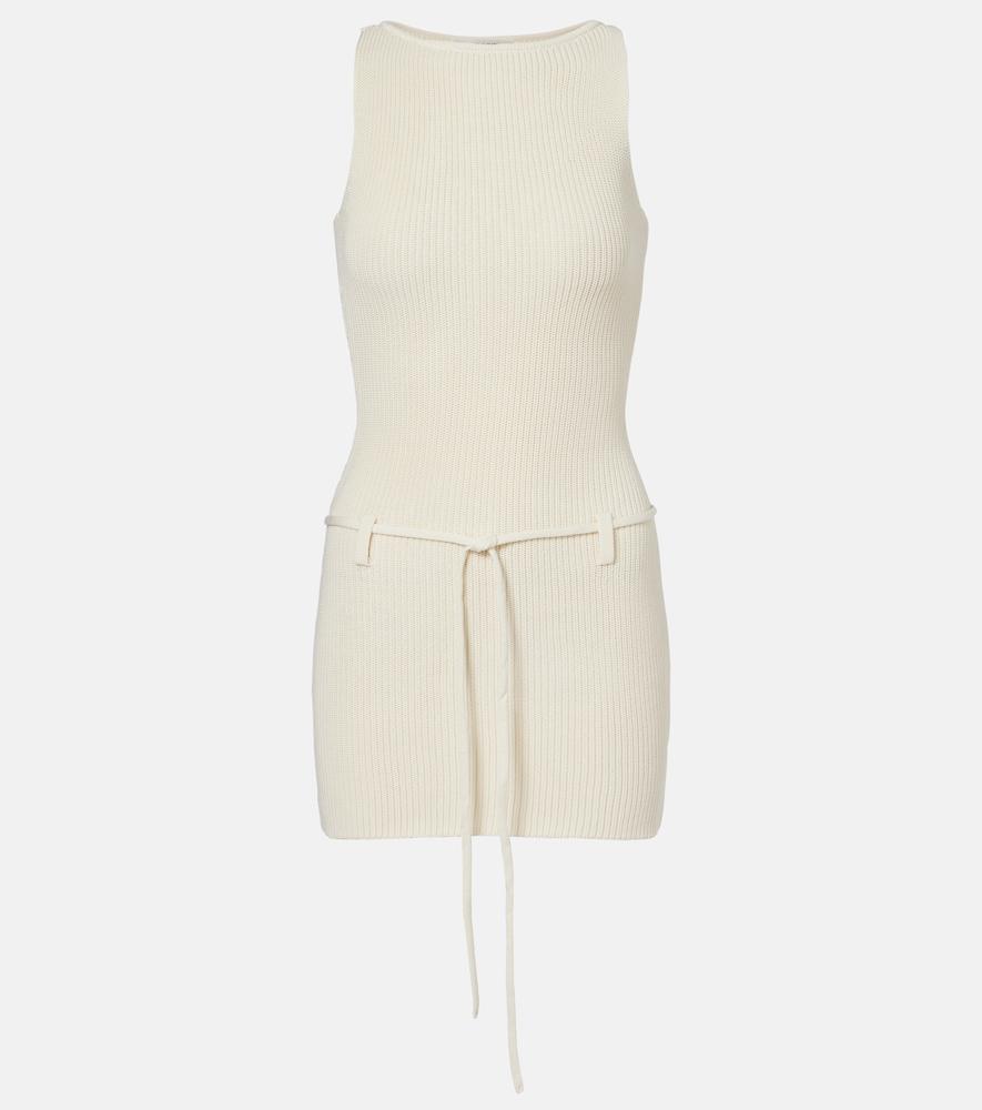 aya muse zeal cotton and silk minidress