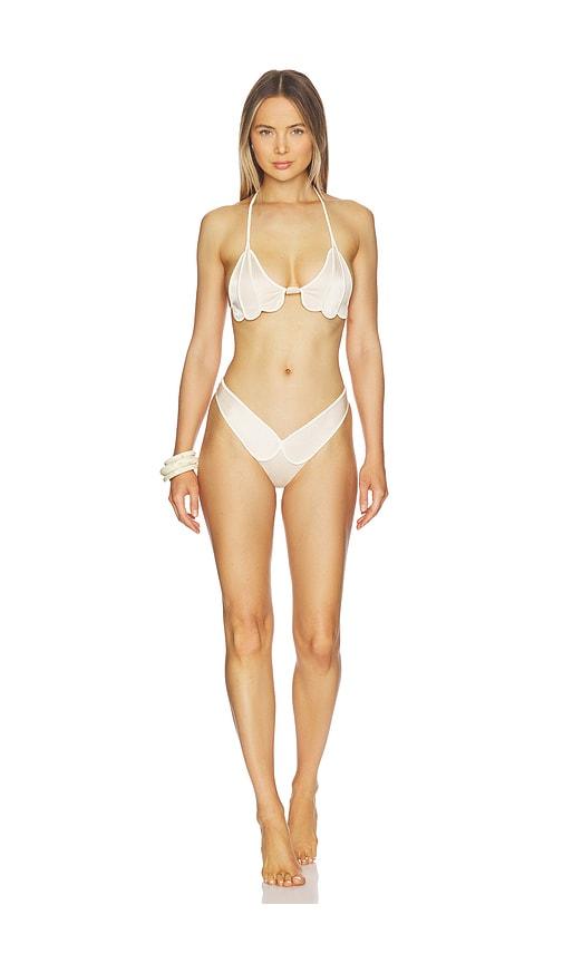 azulu coco bikini in beige. - size m (also in xxs, xs, s)