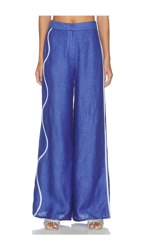 azulu vaiana pant in blue. - size m (also in xs, xxs, s)