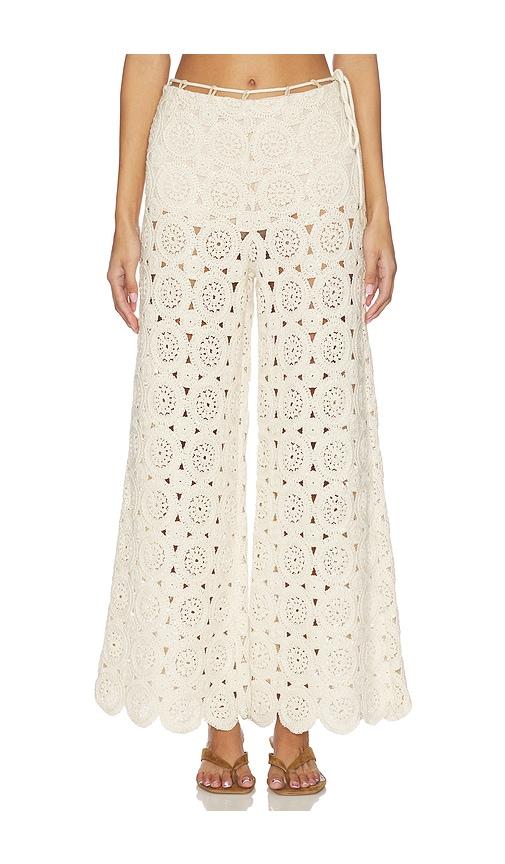 azulu vera pant in neutral. - size l (also in xs, xxs, s, m)