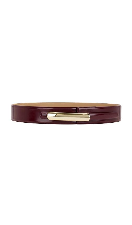 b-low the belt alira mod belt in wine. - size s (also in xs)