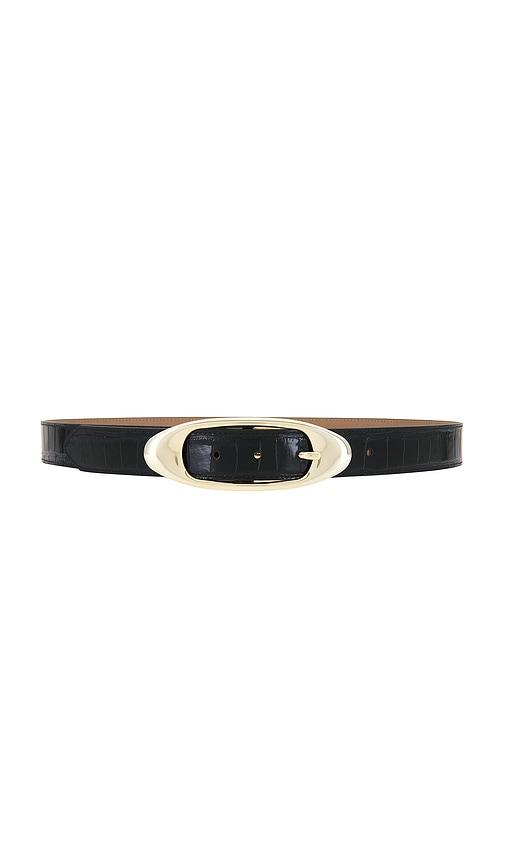 b-low the belt candice croco belly in black. - size l (also in xs, s, m)