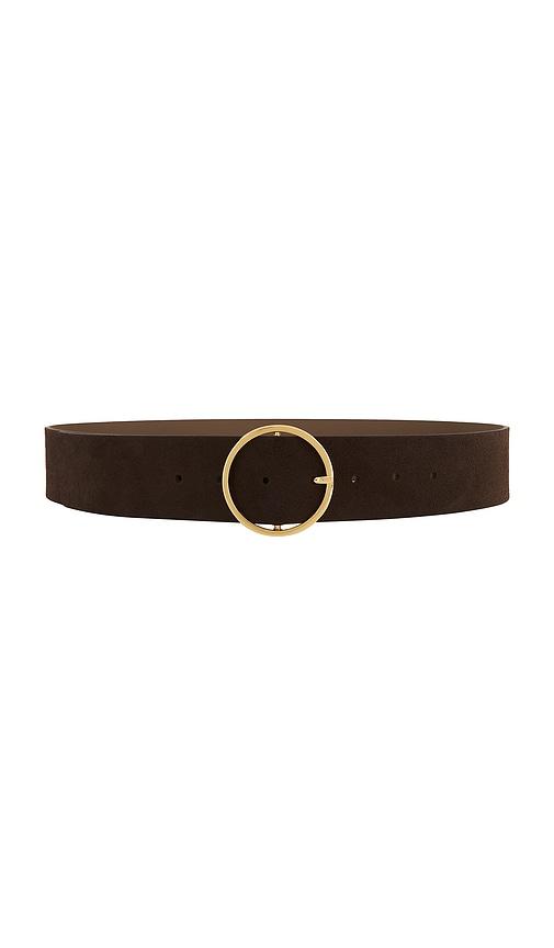 b-low the belt molly suede in chocolate. - size l (also in m, s, xs)