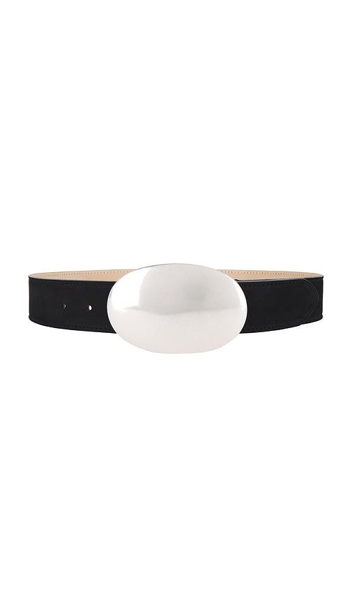 b-low the belt myra nubuck belt in black. - size l (also in s, xs, m)