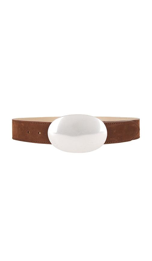 b-low the belt myra nubuck belt in brown. - size m (also in xs)